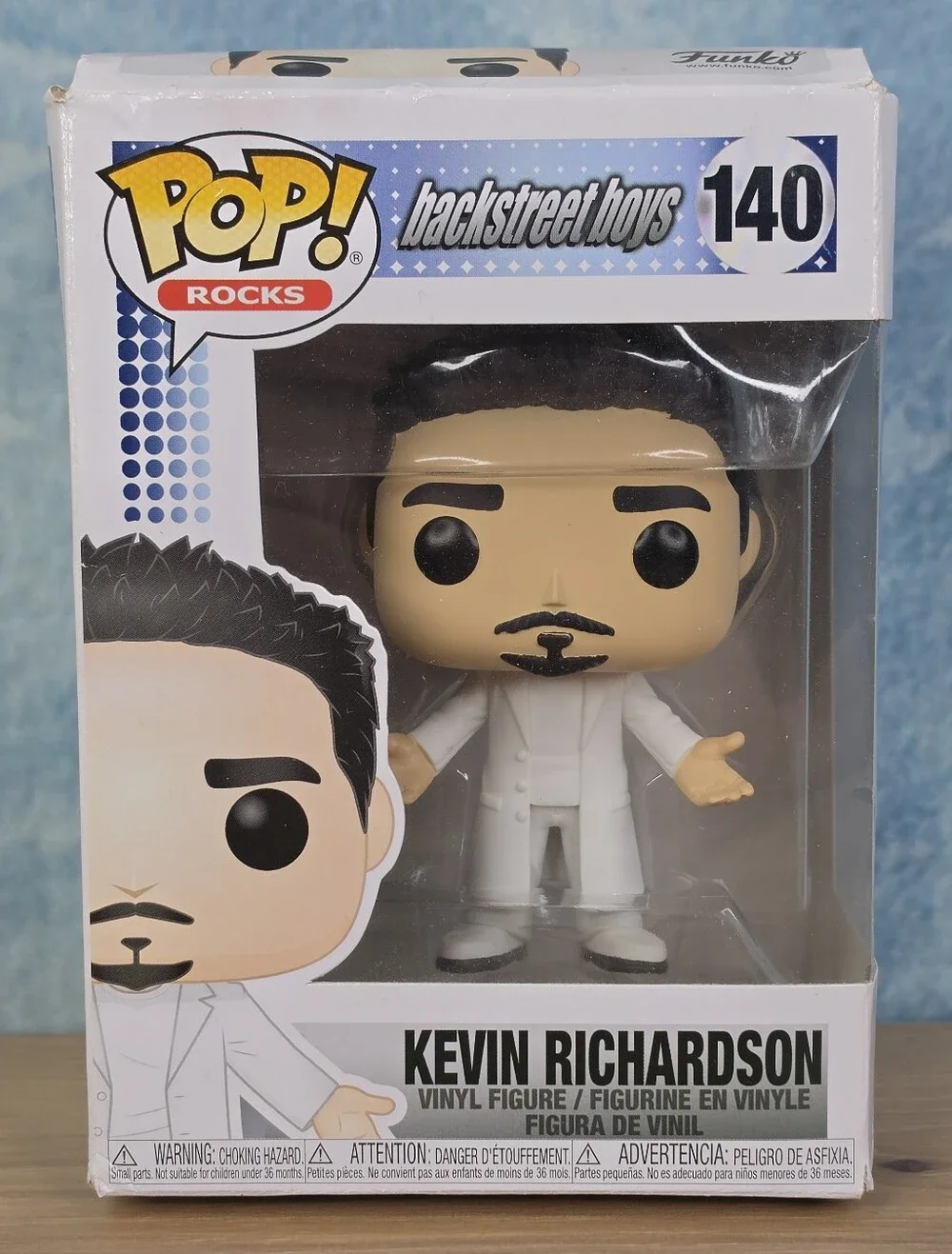 Backstreet Boys Kevin Richardson Funko Pop NEW Damaged Box